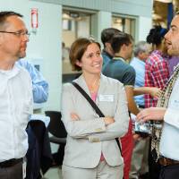 Guests at the Engineering Design Project Preview Event